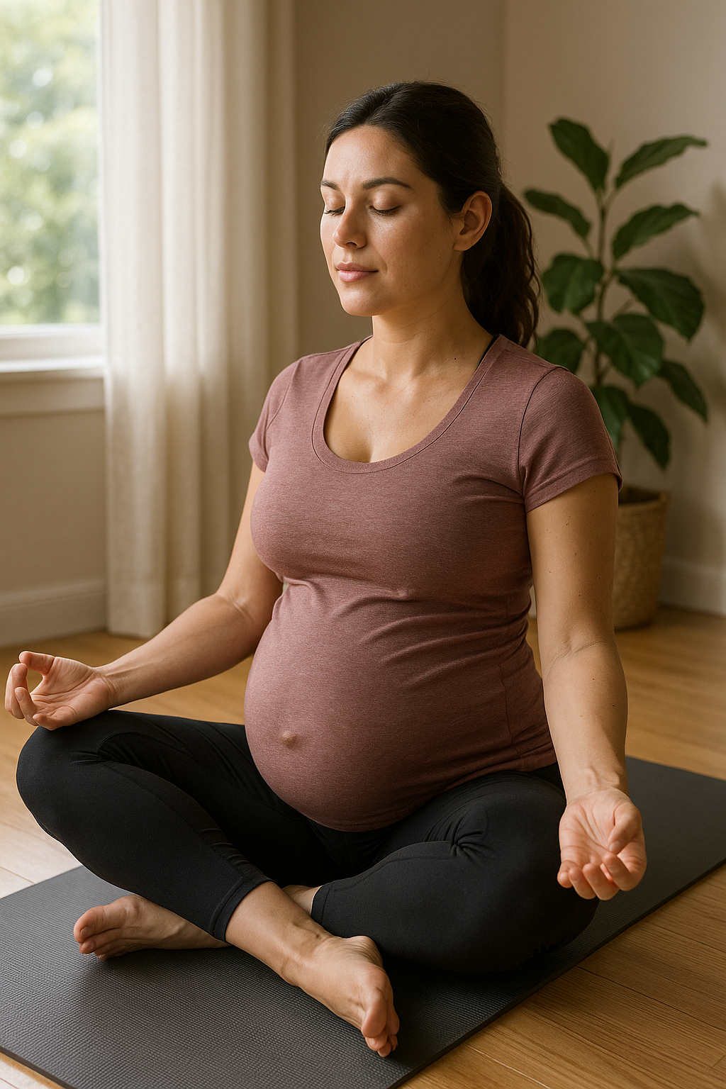 Stay Active and Safe: Fitness Tips for Expecting Moms - Illustration