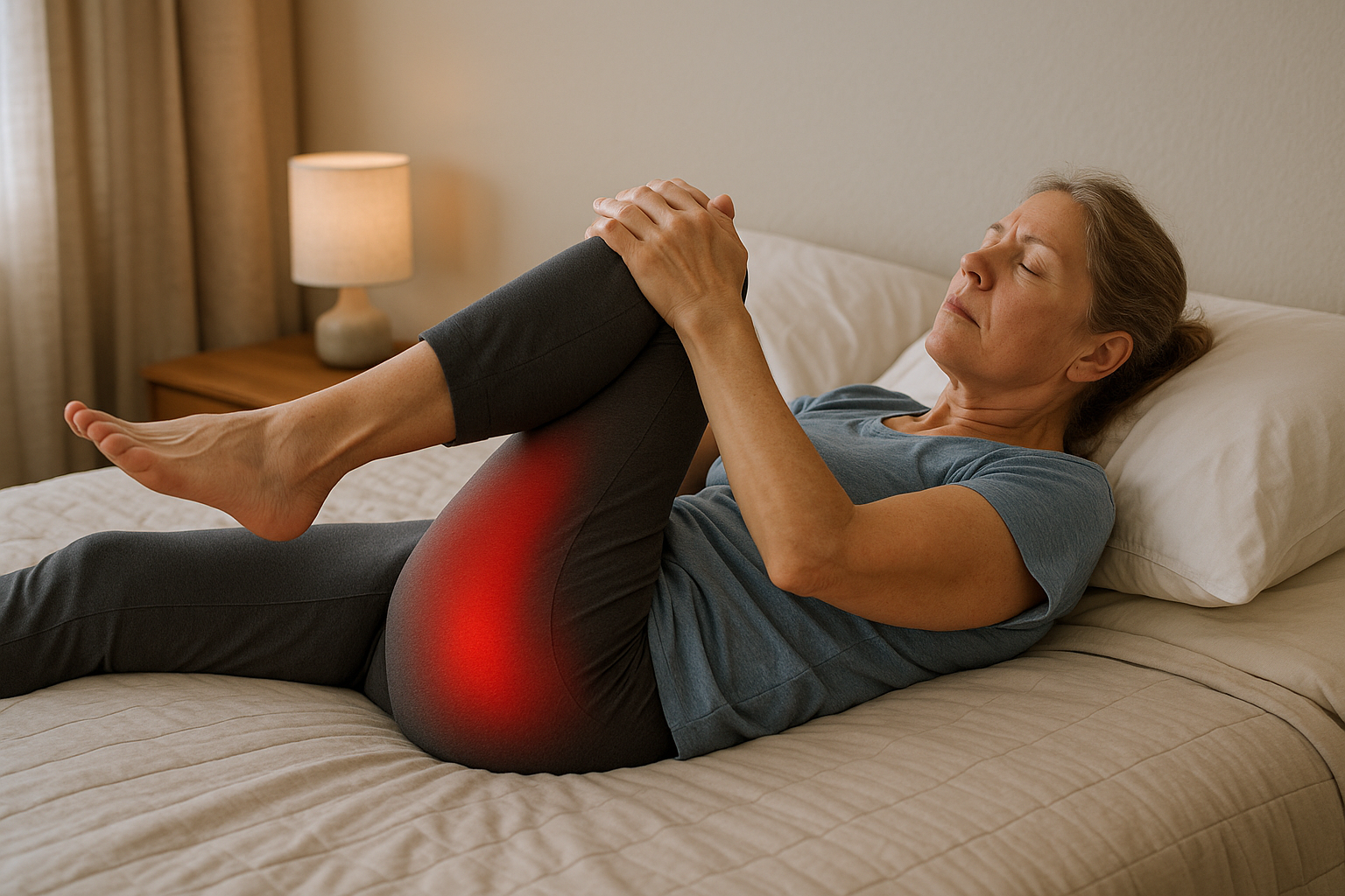 Ease Sciatica Pain: Practice Reader's Guide to Lying-Down Exercises - Illustration