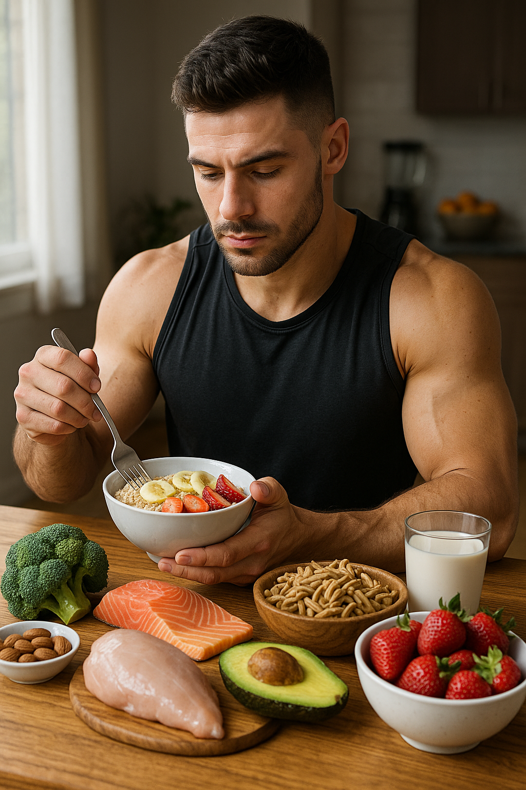 Fuel your workouts with the power of a healthy diet - Illustration