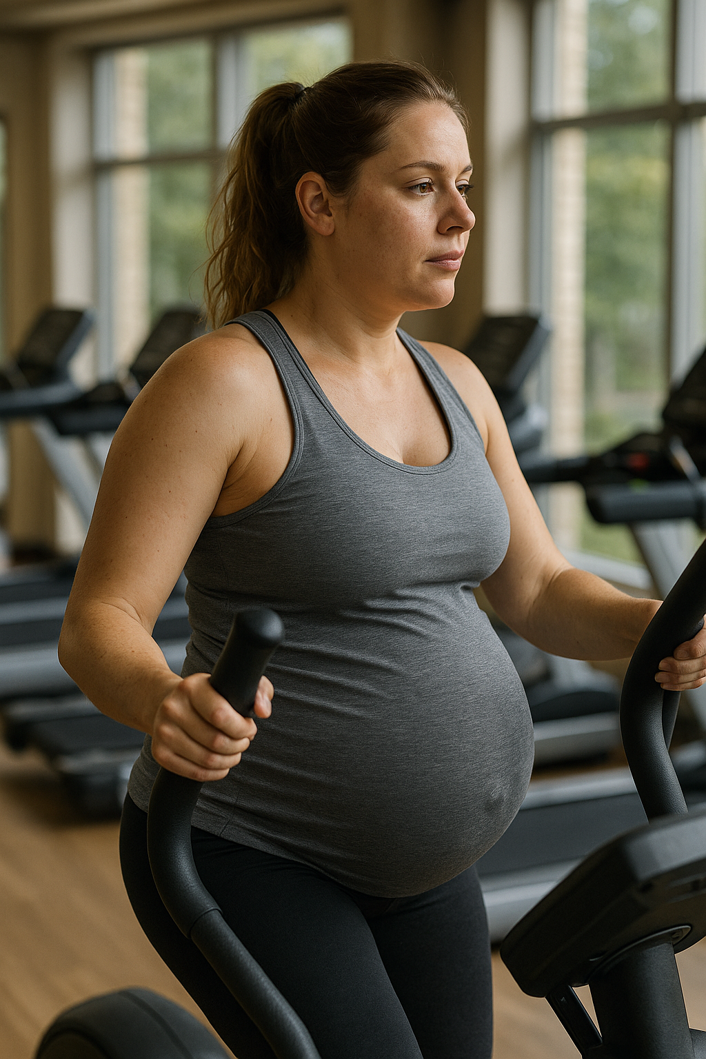 Fitness for pregnant women: stay active and safe during your pregnancy journey - Illustration
