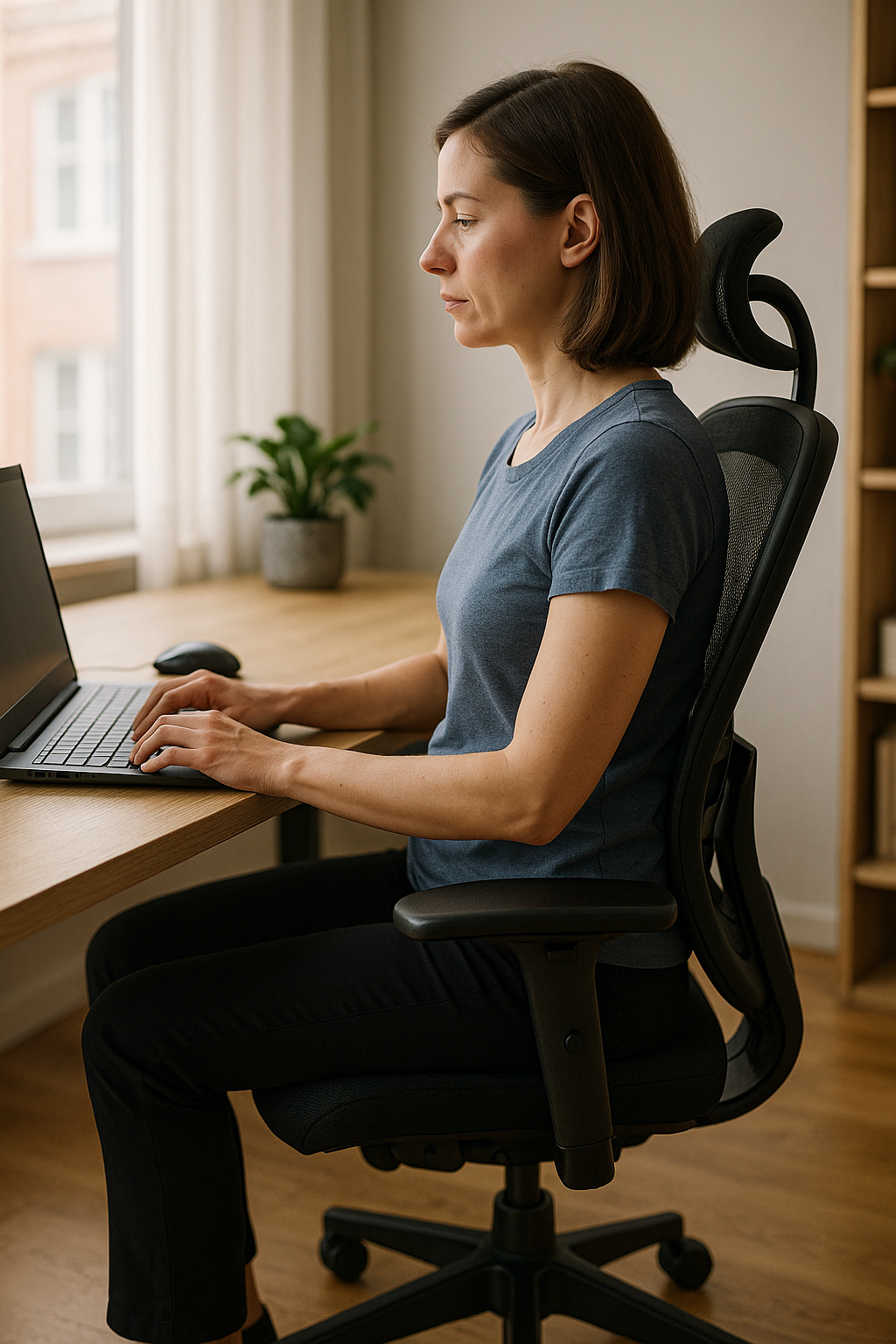 Find your perfect posture: unlock the benefits of correct sitting position - Illustration