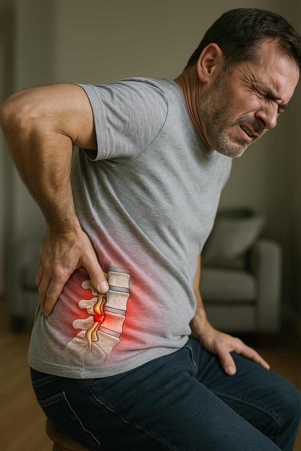 Stabbing Pain in the Lower Back: What Your Body Might Be Telling You - Illustration