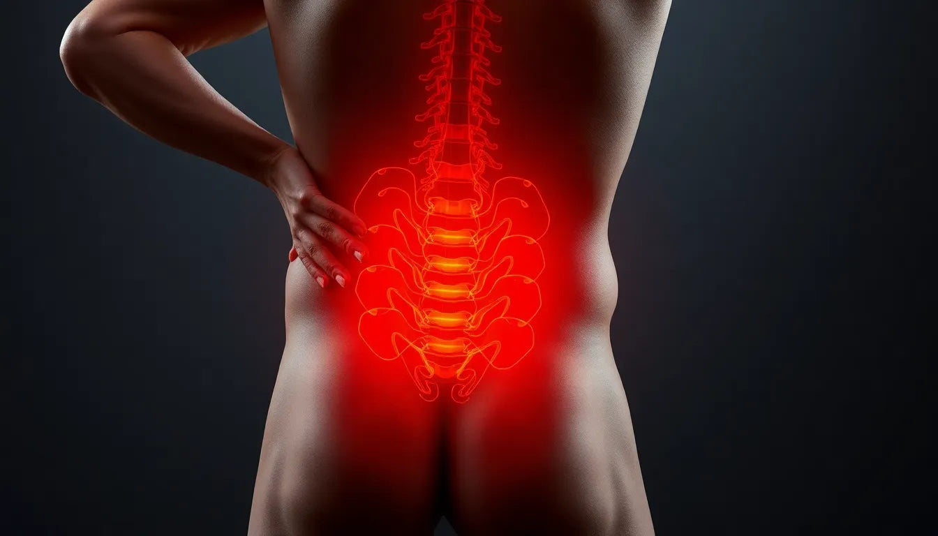 Lower back relief: the practice reader's guide to essential exercises - Illustration