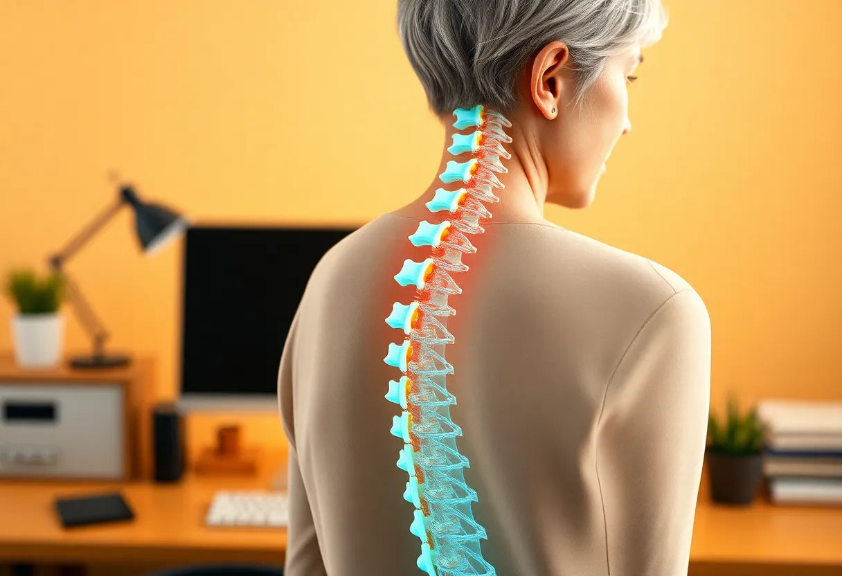 Straighten Up: How Poor Posture Harms Your Spine and Health - Illustration