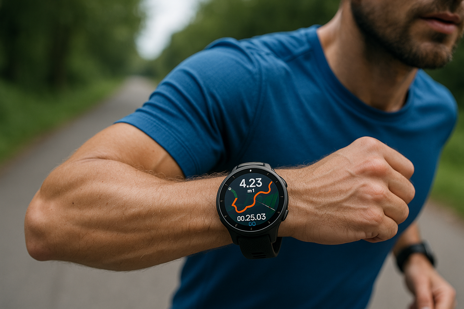 Discover the perfect running watch for your fitness journey - Illustration