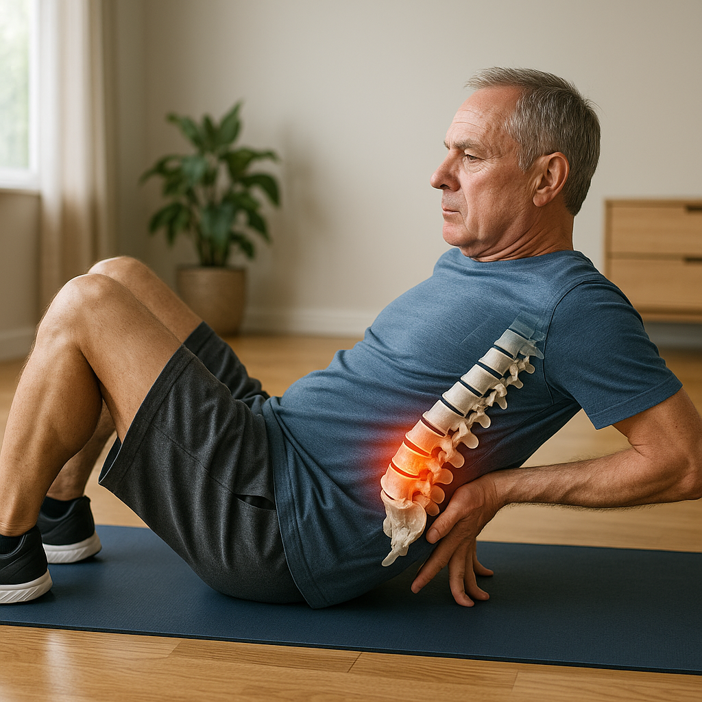 Practice reader unlocks relief with these exercises for lumbar facet joint osteoarthritis - Illustration