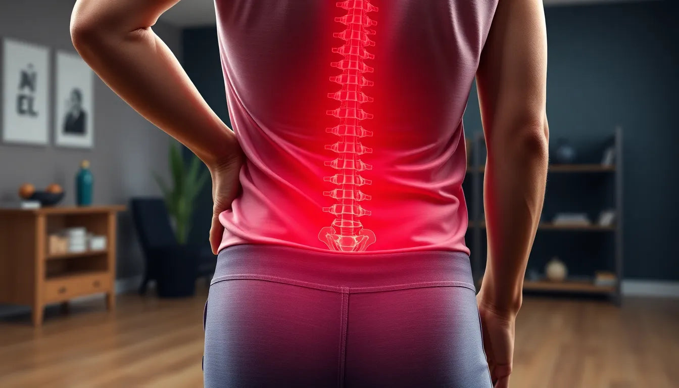 Lumbar disc herniation practice reader: exercises to ease your pain - Illustration