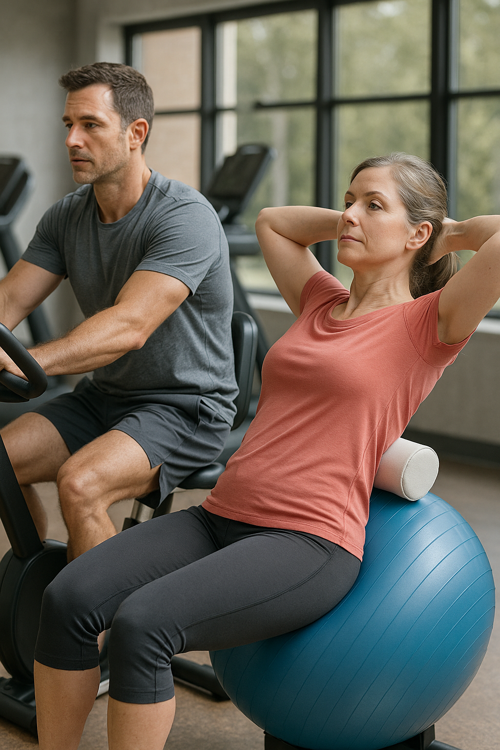Exercise and health: discover the ergonomic way to boost your well-being - Illustration