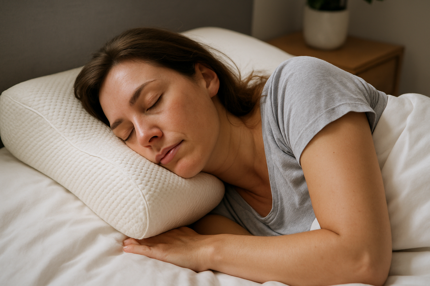 Discover the secret to pain-free sleep with orthopedic pillows - Illustration