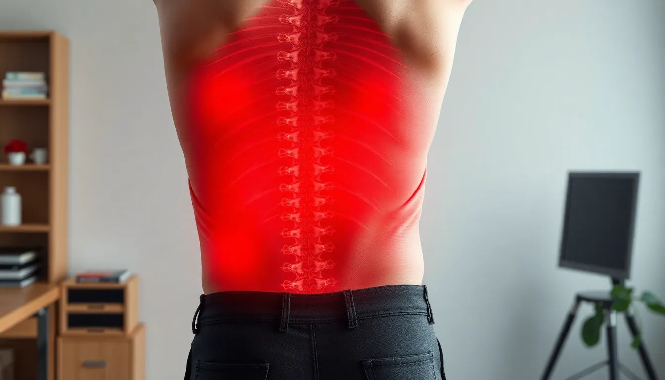 Slip af med smerter i lænden: Din vej til lindring og velvære - Illustration