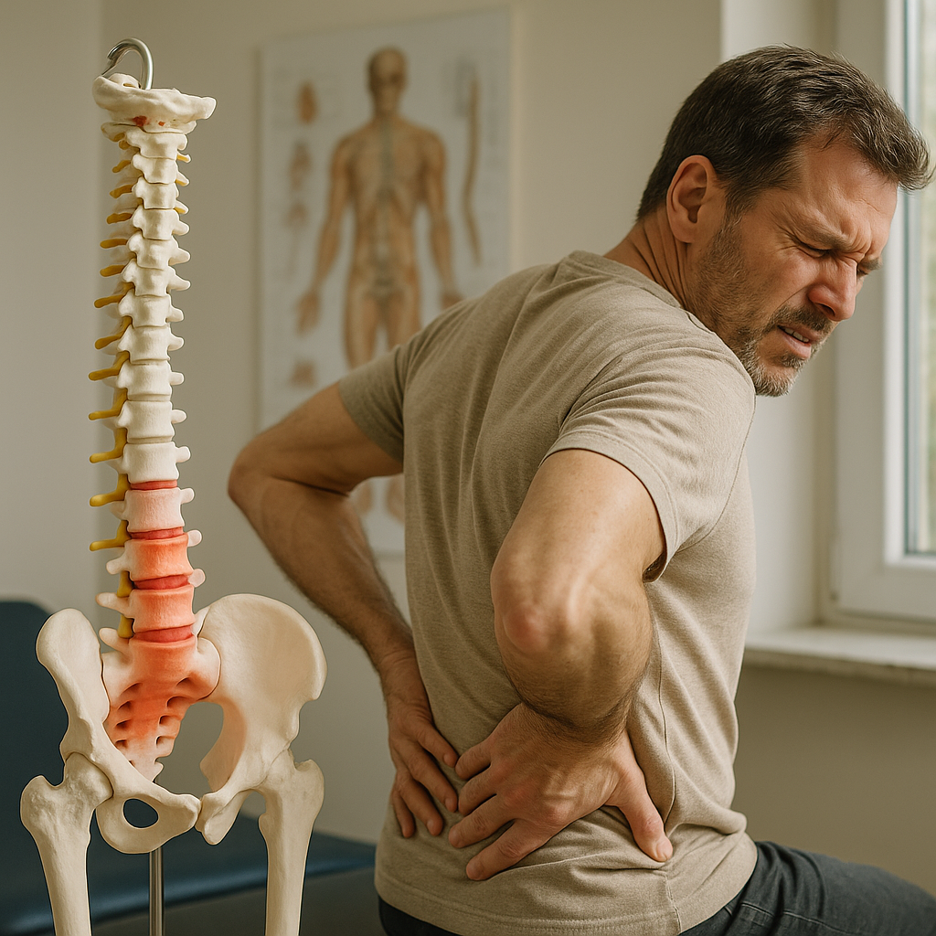 Lumbar relief: unlock the secret to a pain-free back - Illustration