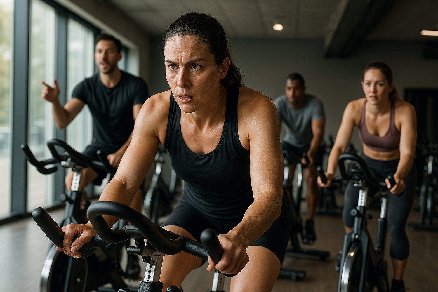 Discover the Spin: Unveiling the World of Indoor Cycling - Illustration