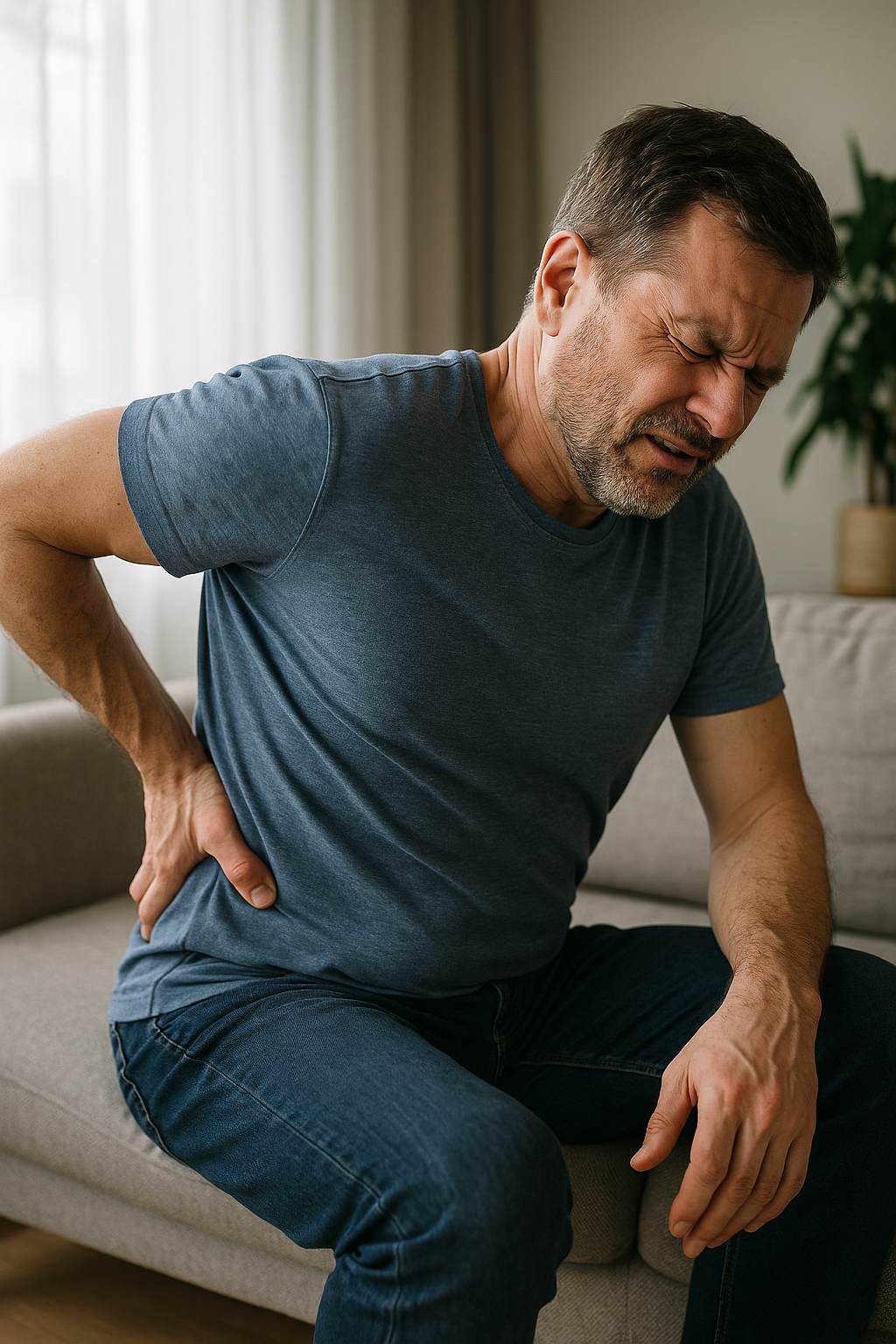 Relieve Left-Sided Back Pain: Uncovering the Pinched Nerve Mystery - Illustration