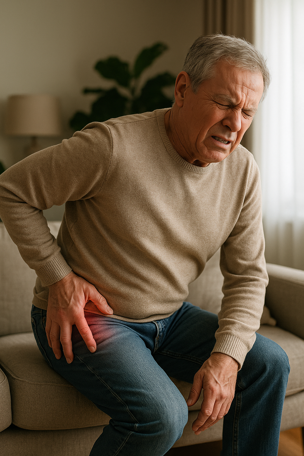 Find Relief: Say Goodbye to Hip Pain and Reclaim Your Life - Illustration