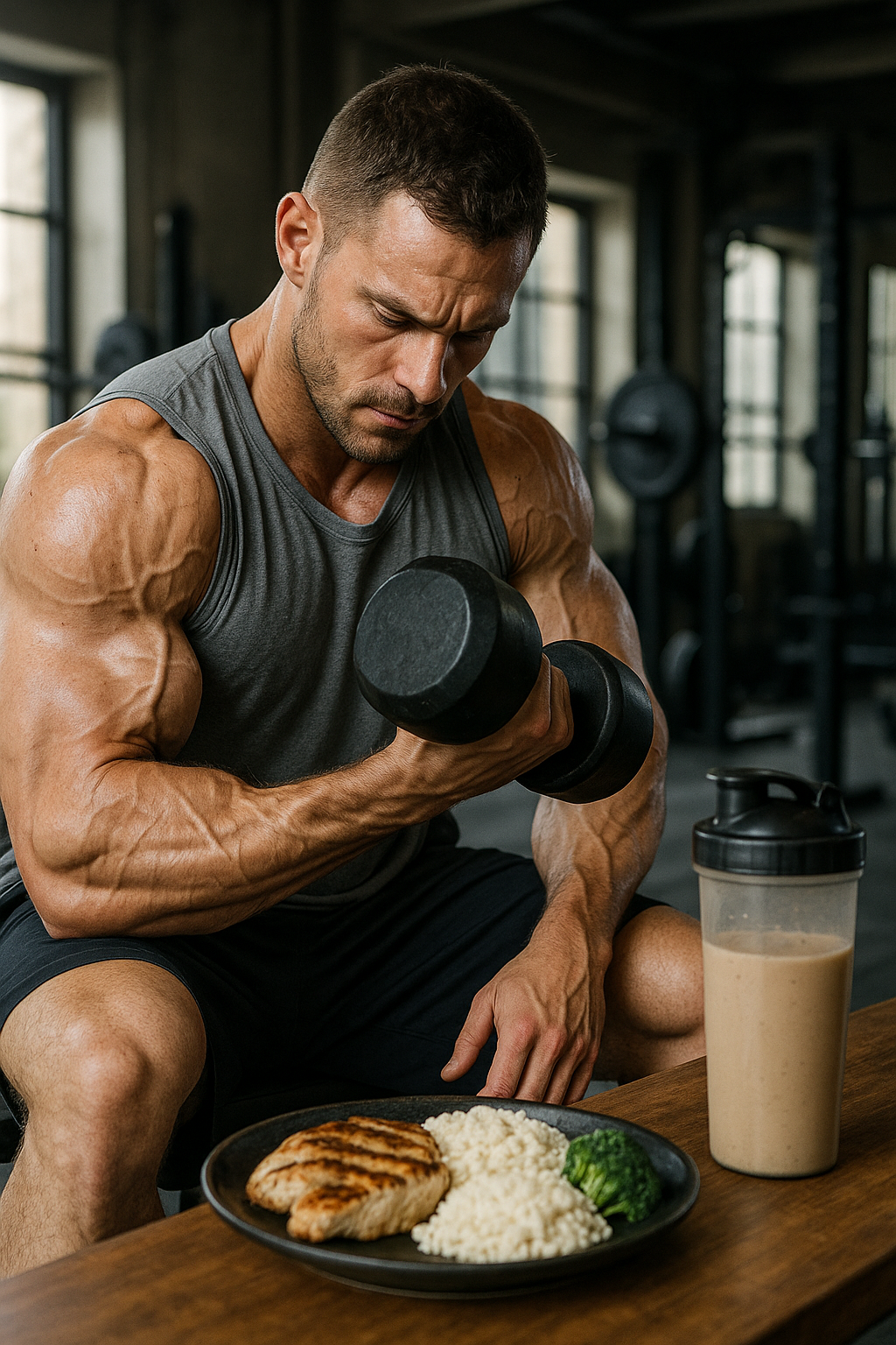 Unlock Your Strength: Discover the Secrets of Muscle Building - Illustration