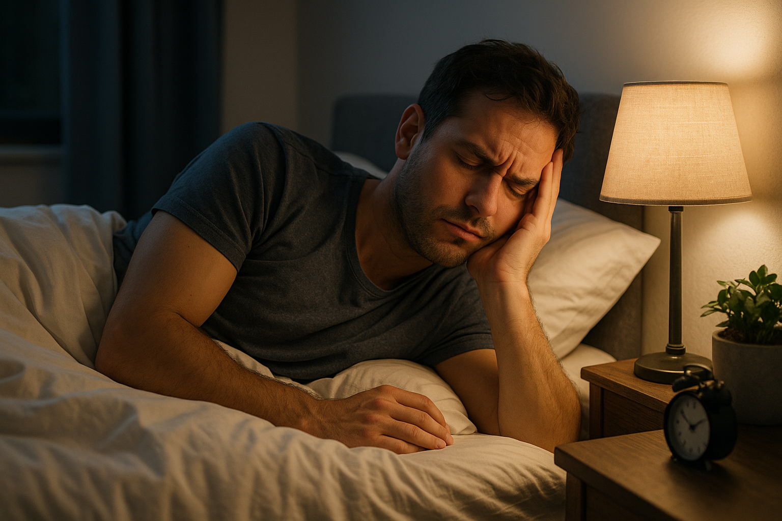Unlock the secrets to a restful night: discover how to fall asleep effortlessly - Illustration