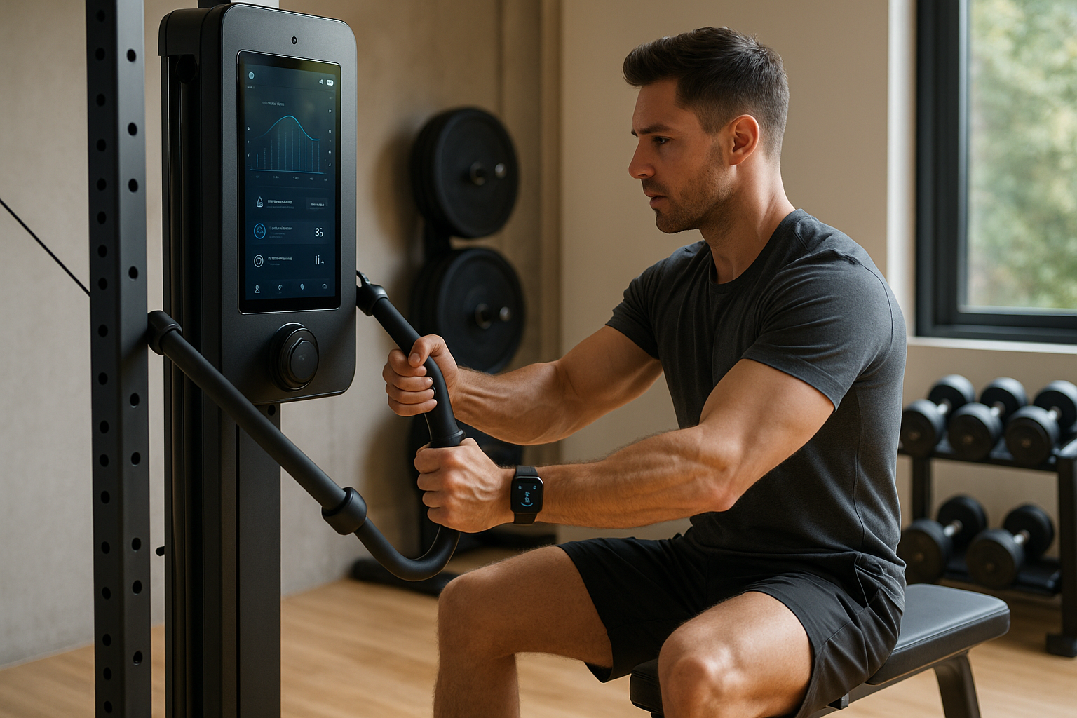 Discover the Future of Fitness with Innovative Exercise Equipment - Illustration