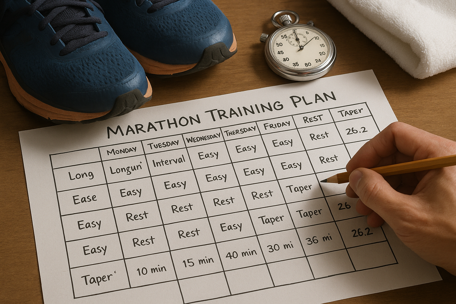 Master Your Marathon: Train Smarter, Run Stronger - Illustration