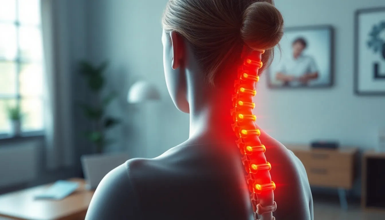 Experiencing a herniated disc: what your back is trying to tell you - Illustration