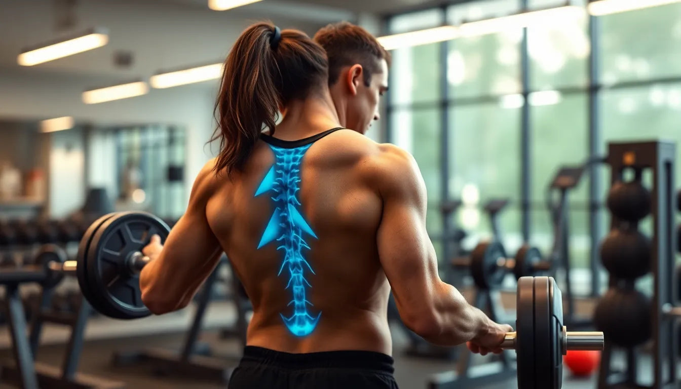 Lifting Weights with a Herniated Disc: What You Need to Know - Illustration