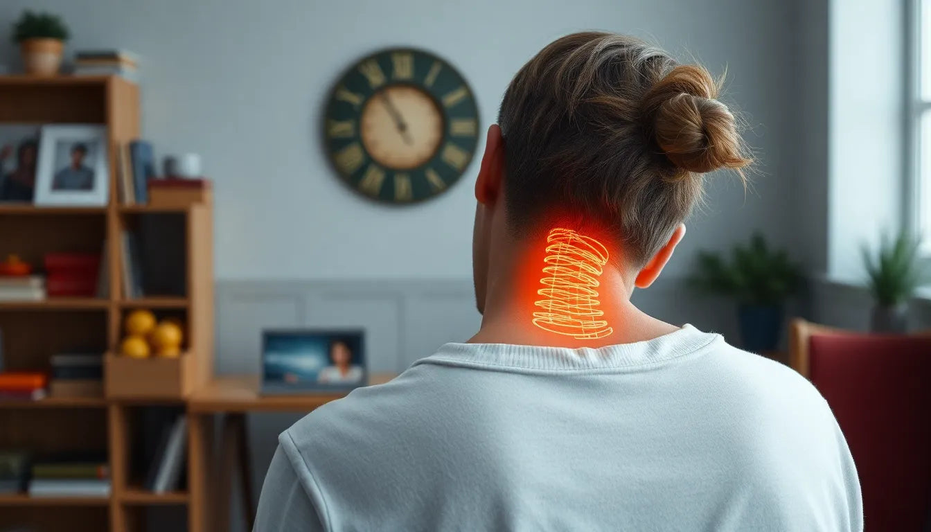Synkebesvær og ondt i nakken: Hvordan håndterer du det effektivt? - Illustration