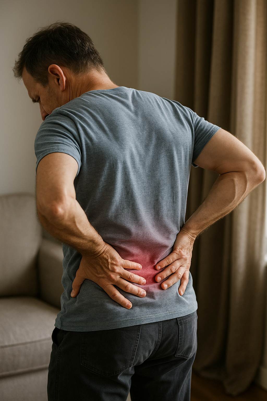 Relieve Lower Back Pain: Practical Tips for Everyday Comfort - Illustration