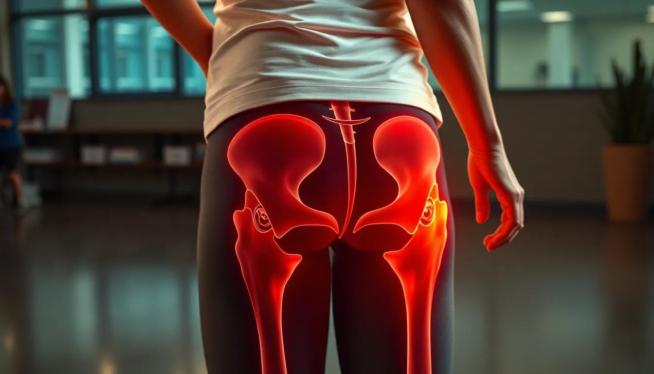 Unlock Hip Relief: Transform Pain with Gentle Exercises - Illustration