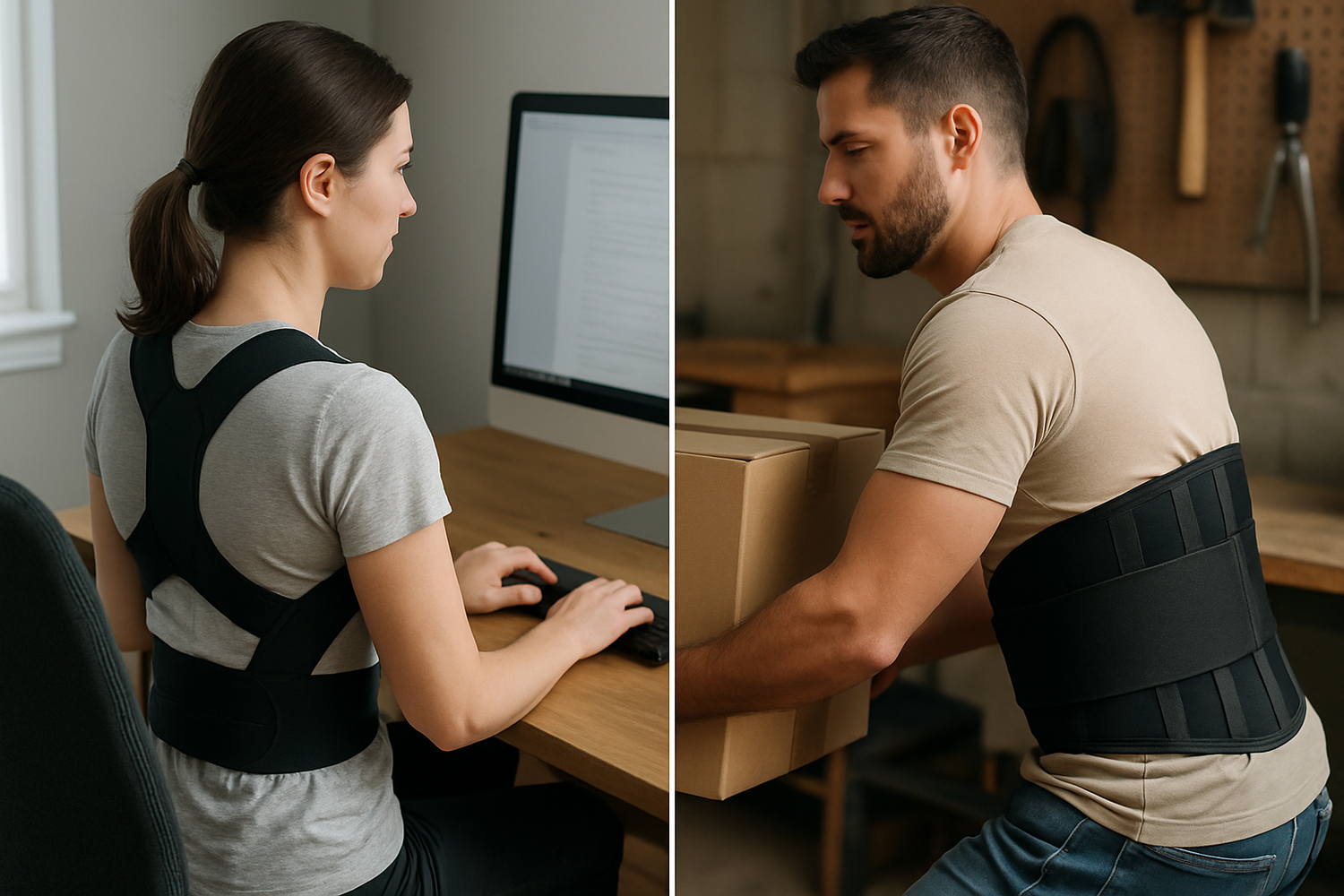 Discover the secret to ultimate comfort with back support solutions - Illustration