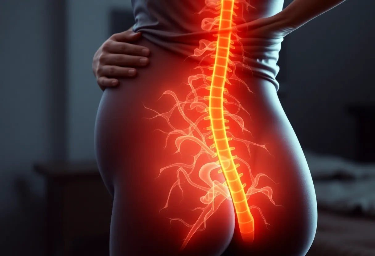 Finding Relief from Sciatica Pain During Pregnancy - Illustration