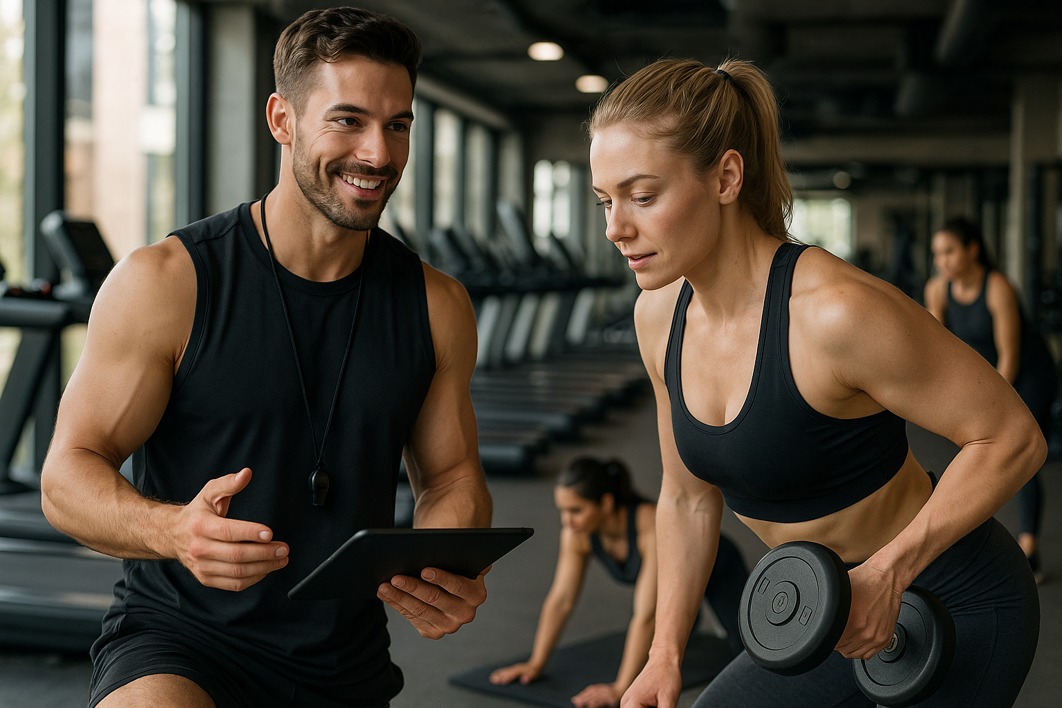 Unlock Your Potential as a Fitness Instructor Today - Illustration