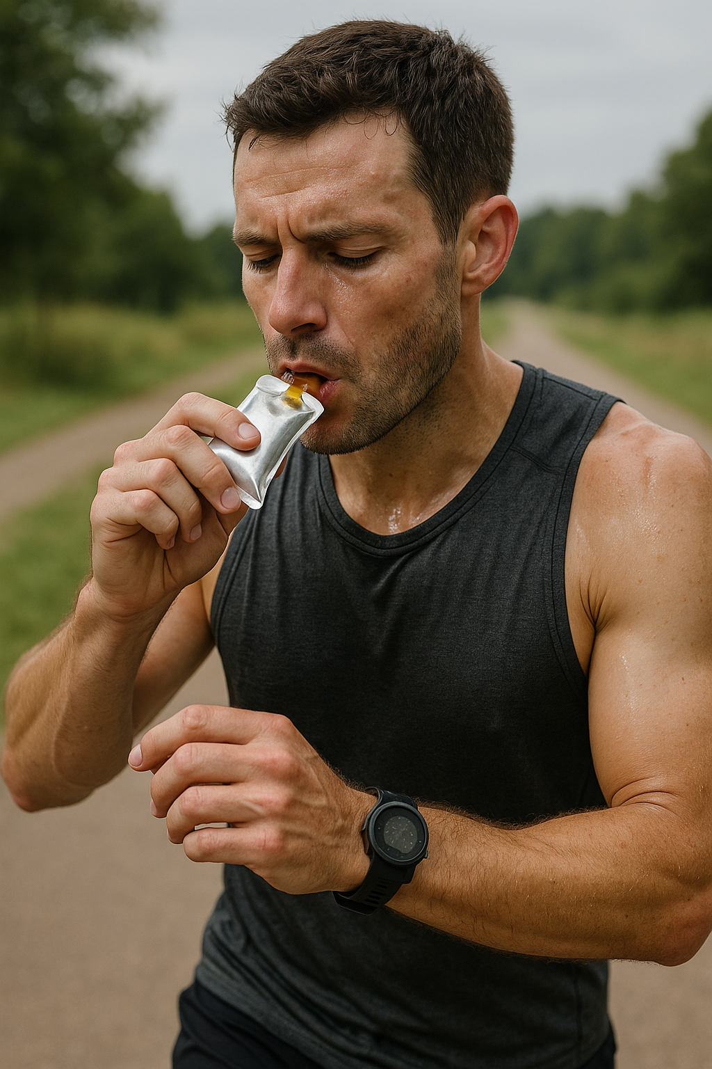 Fuel Your Run: Unleash the Power of Energy Gels - Illustration
