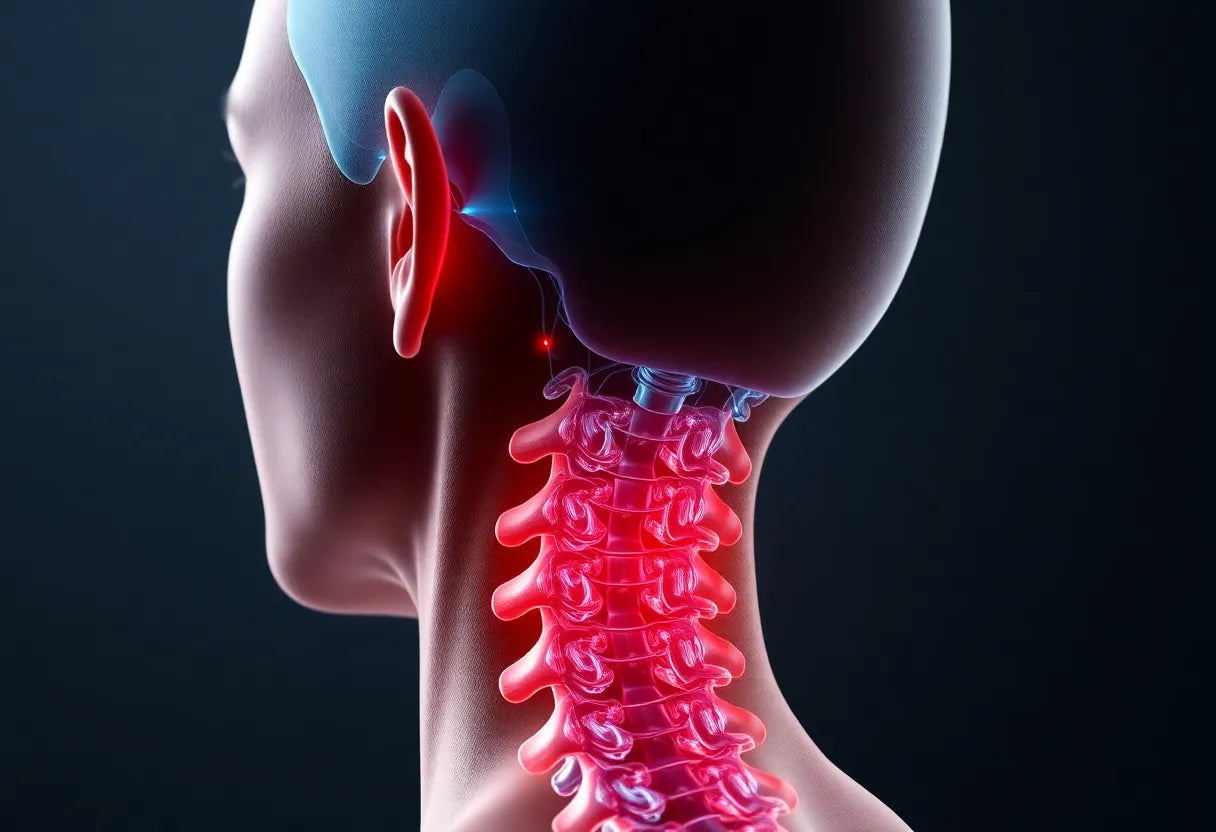 Unraveling the Mystery of Dizziness: Could Neck Osteoarthritis Be the Culprit? - Illustration