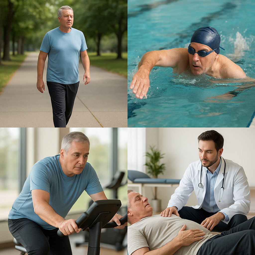 Gentle Moves to Ease Lumbar Disc Herniation Pain - Illustration