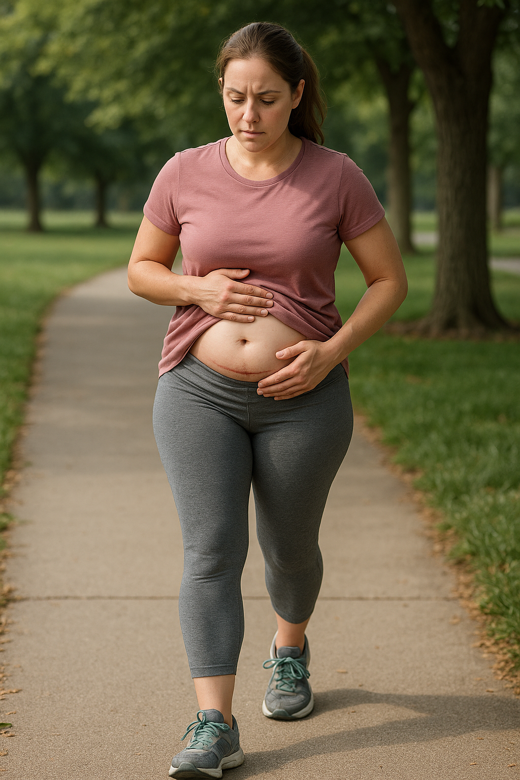 Rediscover Your Strength: Safe Exercise Tips After a C-Section - Illustration