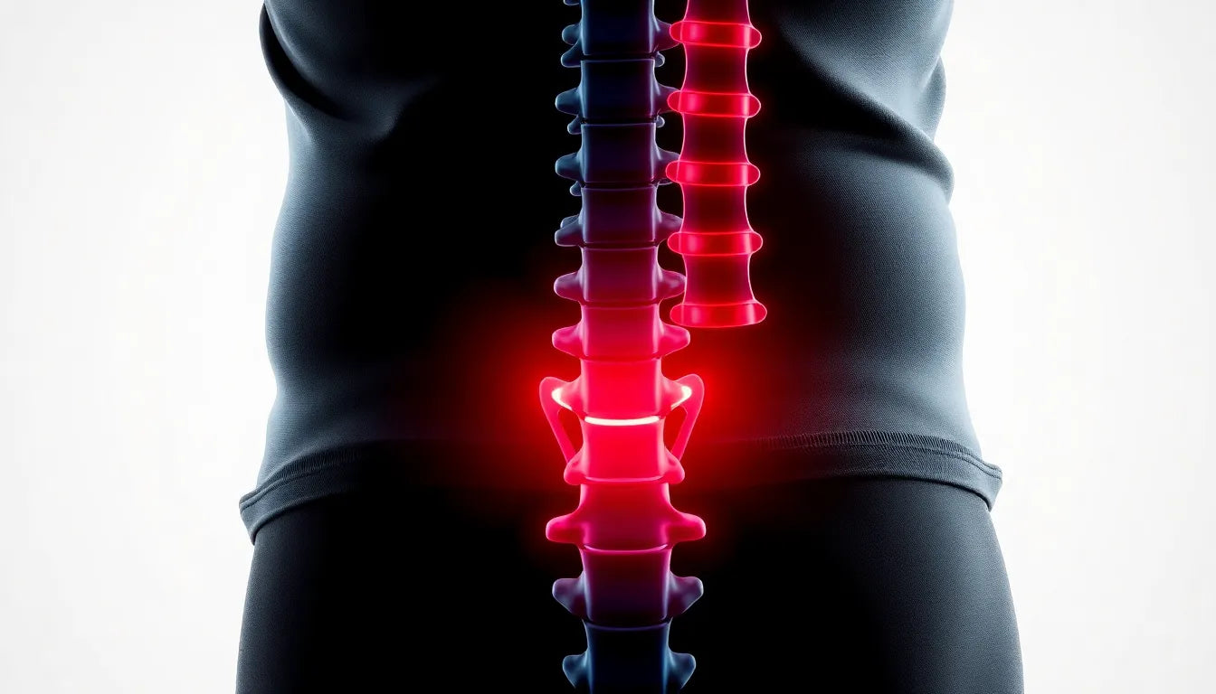 Practice reader: discover exercises to ease lumbar disc herniation pain - Illustration