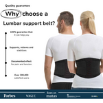 Lumbar support belt