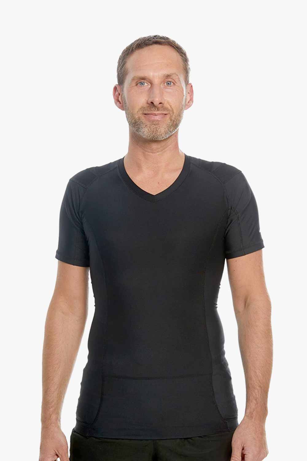  RELAXSAN Posture 6070-RP (Black XS) T shirt, Back