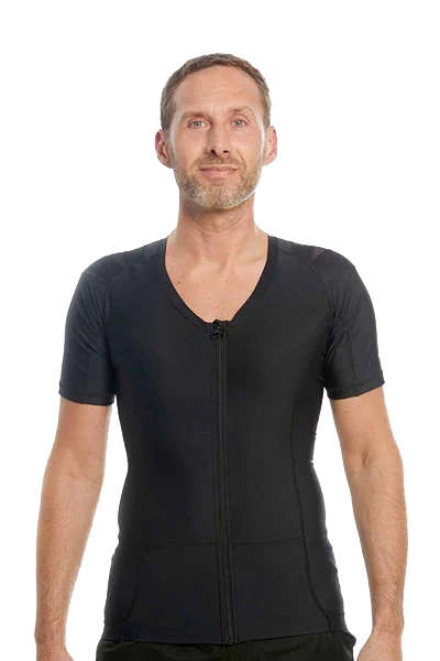 Men's Posture Shirt™ Zipper - Black