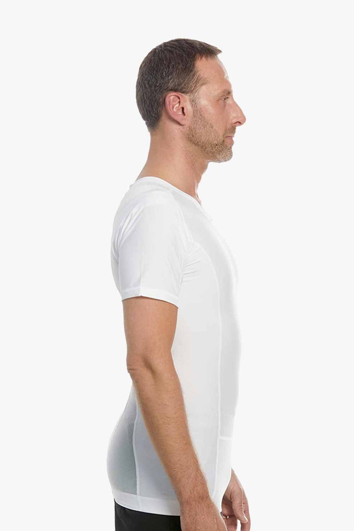 Men's Posture Shirt™ Zipper - White