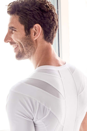 Men's Posture Shirt™ Zipper - White