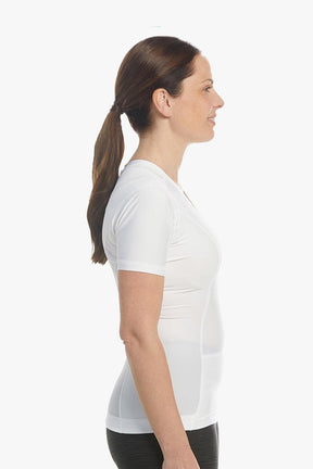 Women's Posture Shirt™ Zipper - White